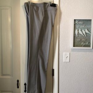 Worthington curvy fit Sz 14 trouser leg grey slacks
